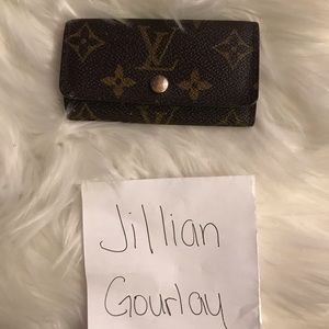 Authentic Louis Vuitton 4 key holder